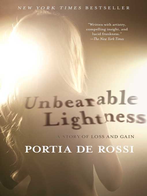 Title details for Unbearable Lightness by Portia de Rossi - Wait list